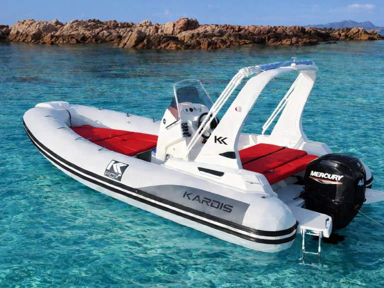 Wynajem Łódż półsztywna Kardis z patentem 