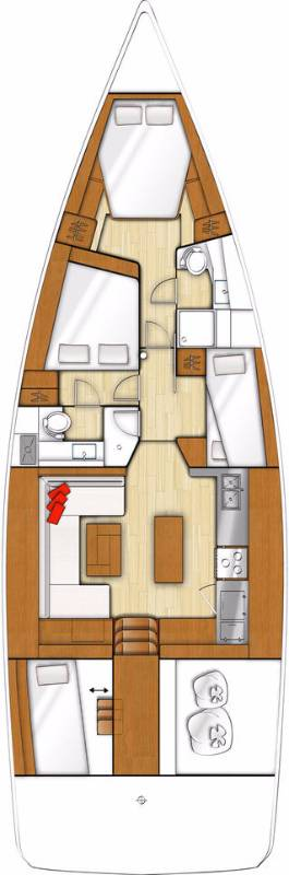 Wynajem łodzi Bénéteau Sense 50 w Jezera na SamBoat 