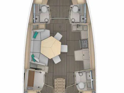 Wynajem łodzi Trogir tanio Dufour 44