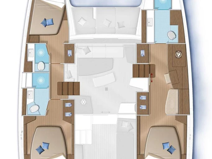 Wynajem w Sibenik- Lagoon Lagoon 42 na SamBoat