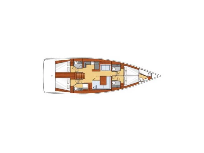 Wynajem Żaglowiec Bénéteau z patentem 