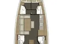 Dufour Dufour 460 Grand Large między profesjonalistami a osobami prywatnymi w Biograd na Moru