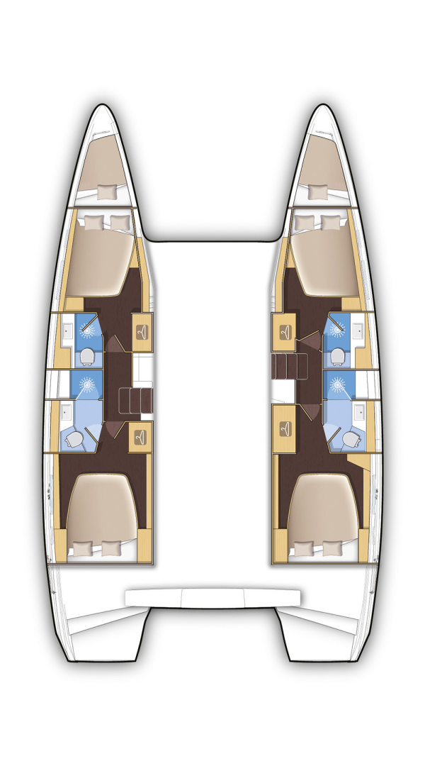 Katamaran do wynajmu w Lefkáda w najlepszej cenie