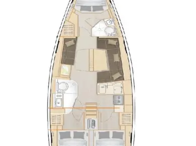 Wynajmij Hanse Hanse 388 w Donji Seget