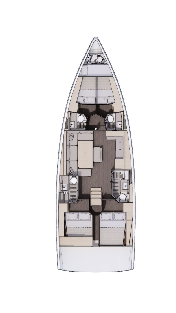 Wynajem łodzi Zadar tanio Dufour 470