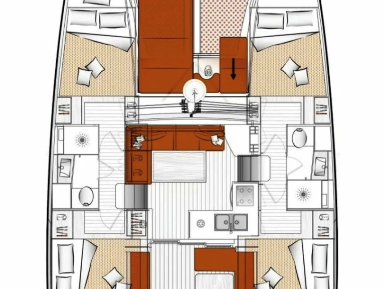 Wynajem Katamaran w Lavrio - Excess Excess 11