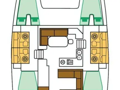 Wynajem Katamaran Lagoon z patentem 