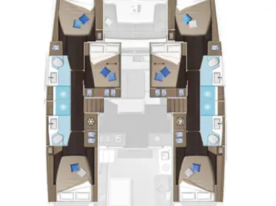 Wynajem w Lavrio- Lagoon Lagoon 51 na SamBoat