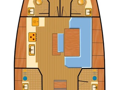 Wynajem łodzi Biograd na Moru tanio Hanse 460