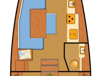 Bénéteau Oceanis 37.1 między profesjonalistami a osobami prywatnymi w Biograd na Moru