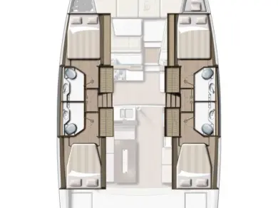 Wynajem Katamaran w Trogir - Bali Bali 4.2