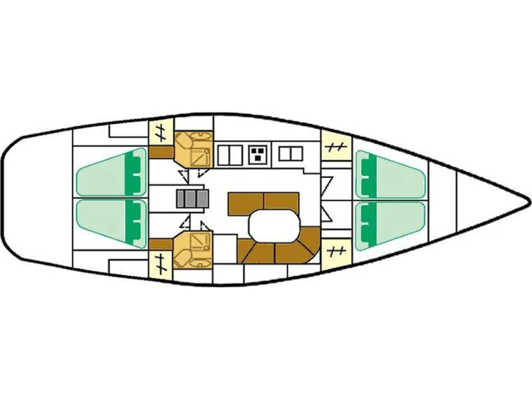 Wynajem łodzi Bénéteau Oceanis 461 Clipper w Alimos na SamBoat 