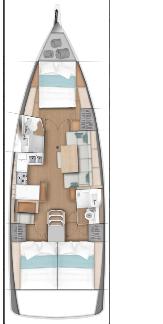 Wynajem w Donji Seget- Jeanneau Sun Odyssey 440 na SamBoat