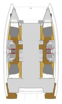 Wynajem łodzi Fountaine Pajot Astrea 42 w Sukosan na SamBoat 