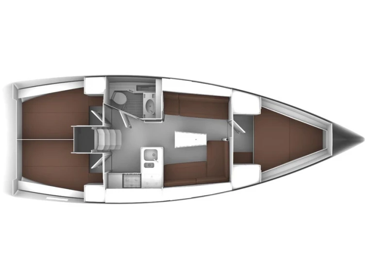 Wynajem łodzi Betina tanio Bavaria Cruiser 37 B