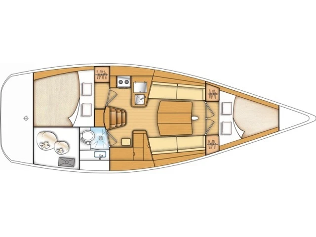 Wynajem łodzi Bénéteau First 35 w Jezera na SamBoat 