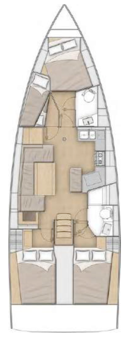 Wynajem łodzi Alimos tanio Oceanis 40.1