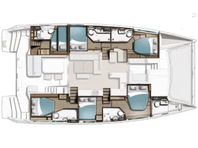 Wynajmij Katamaran z lub bez skippera Leopard Catamarans / Robertson & Caine w Furnari
