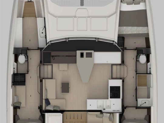 Wynajem Katamaran w Road Town - Nautitech Nautitech 44