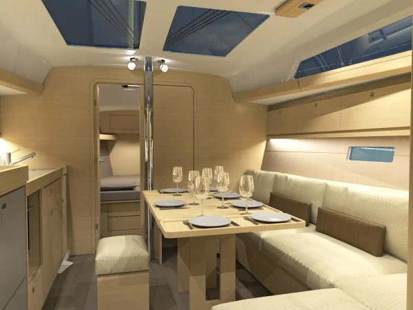 Dufour Dufour 382 Grand Large między profesjonalistami a osobami prywatnymi w Izola