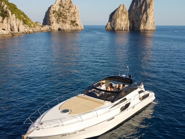 Yacht CR45 HT Sport między profesjonalistami a osobami prywatnymi w Positano
