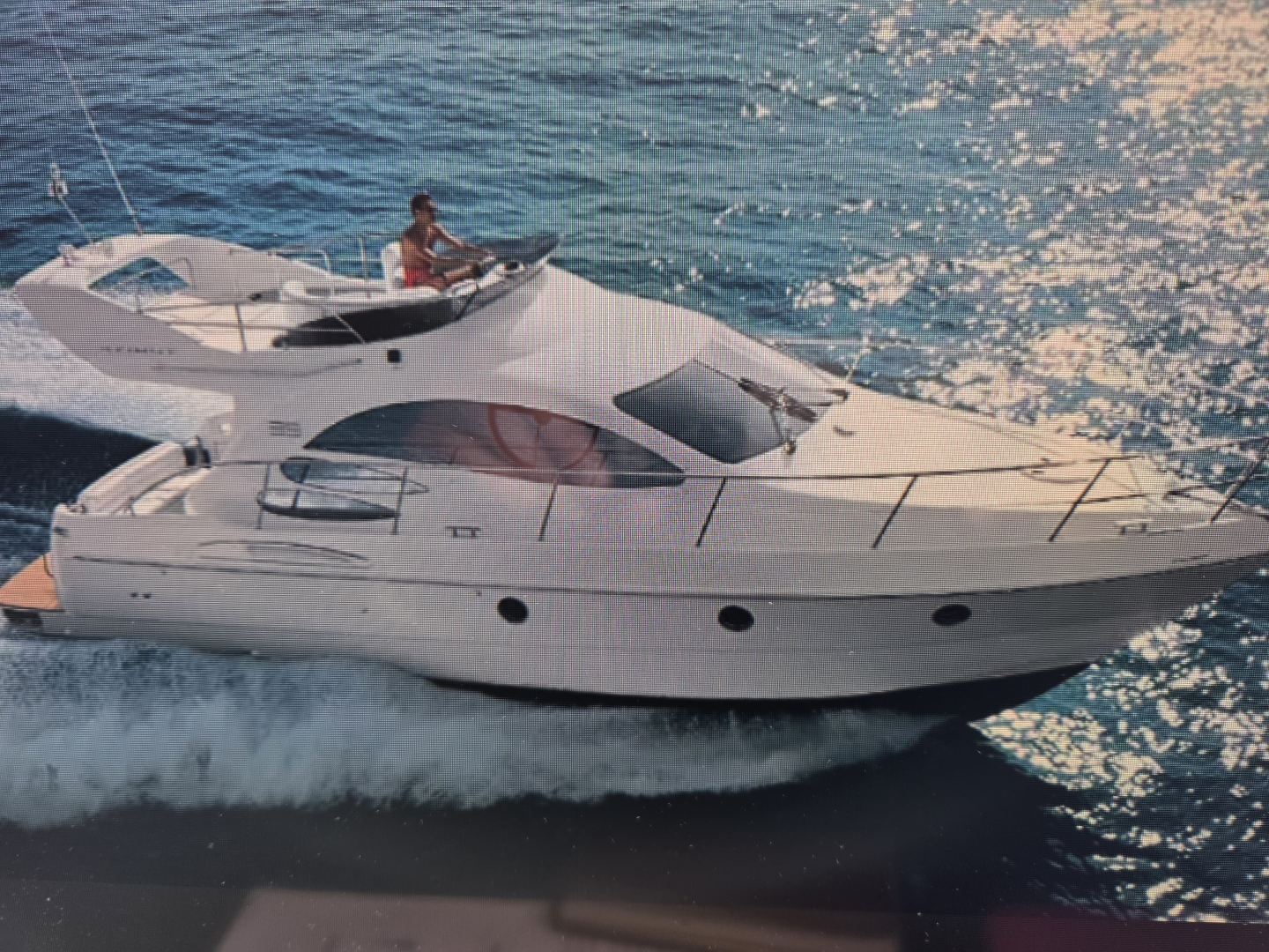 Sealine Sealine 350 Fly między profesjonalistami a osobami prywatnymi w Sanxenxo