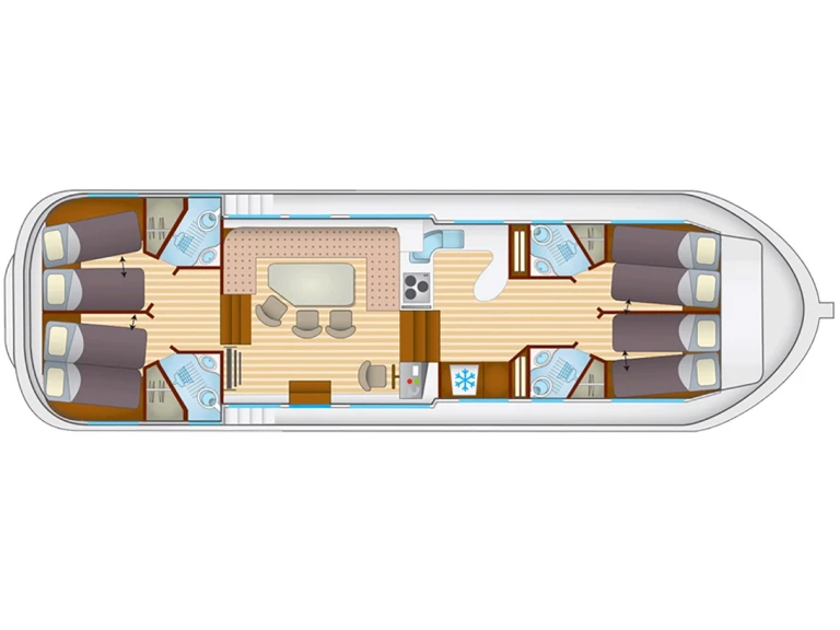 Wynajmij Barka z lub bez skippera Pénichette w Lutzelbourg