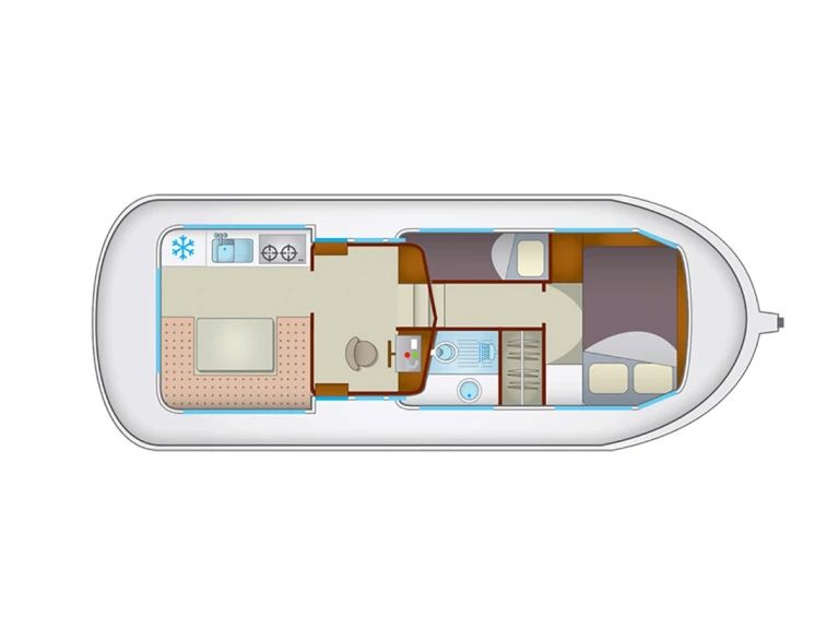 Wynajmij Barka z lub bez skippera Pénichette w Saint-Léger-sur-Dheune