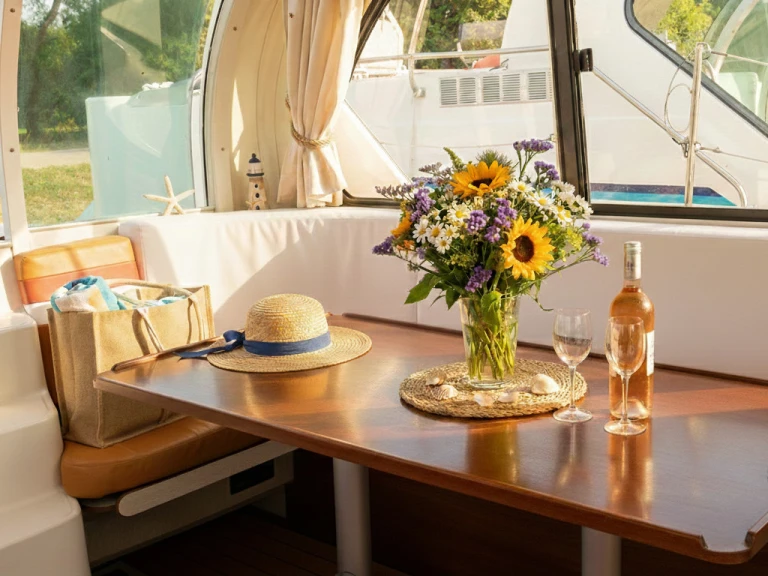 Wynajem Motorówka Nicols Yacht z patentem 