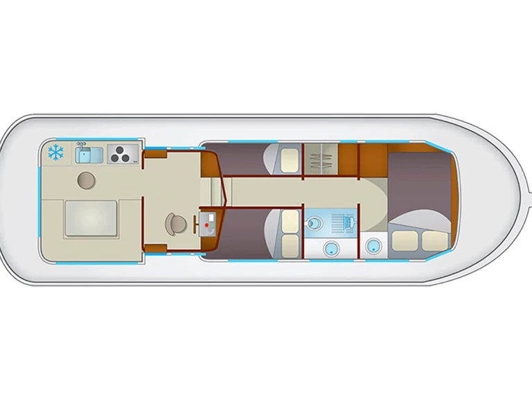 Wynajem łodzi Pénichette Pénichette 1107 W w Lutzelbourg na SamBoat 