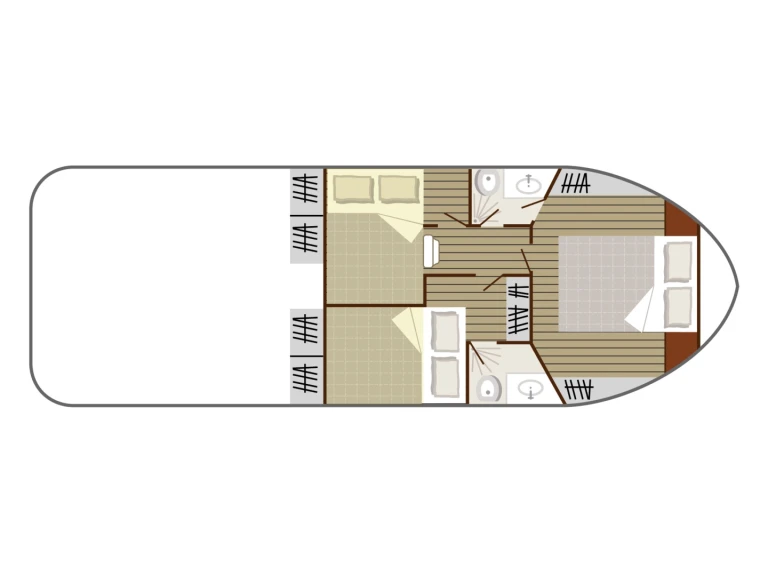 Nicols Yacht Nicols Sedan 1000 między profesjonalistami a osobami prywatnymi w Le Somail