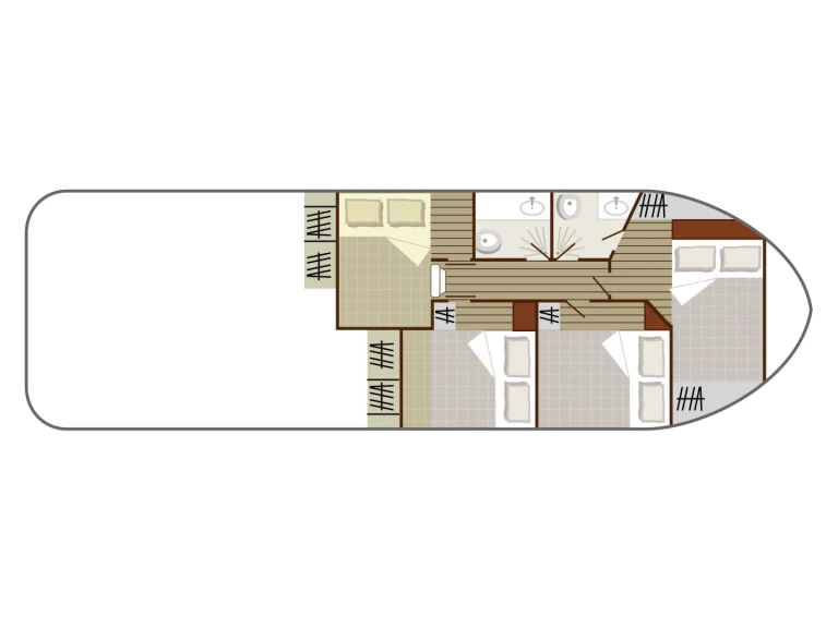 Nicols Yacht Nicols Sedan 1170 między profesjonalistami a osobami prywatnymi w Sablé-sur-Sarthe