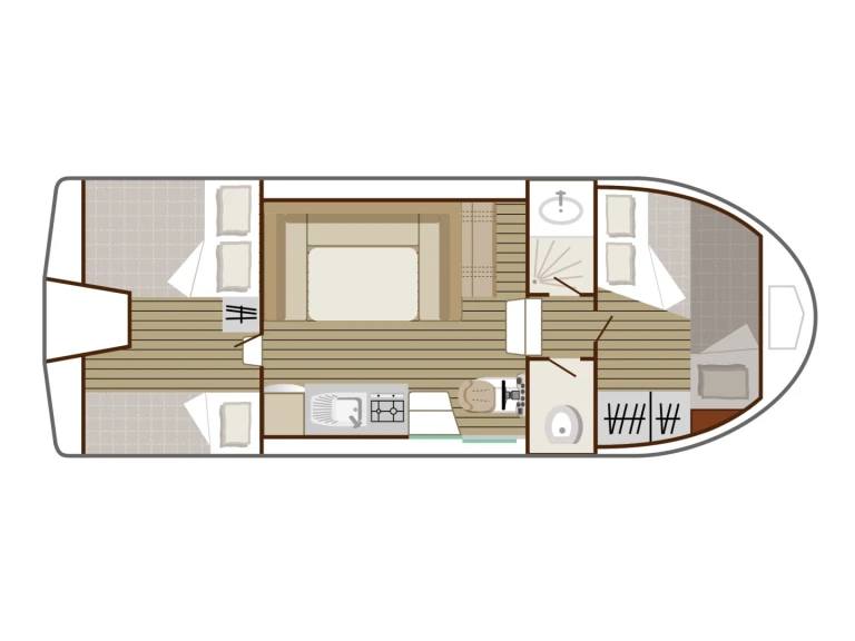 Wynajem łodzi Nicols Yacht Nicols Riviera 920 w Sucé-sur-Erdre na SamBoat 