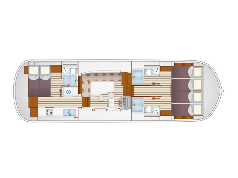 Wynajmij Barka z lub bez skippera Pénichette w Lutzelbourg