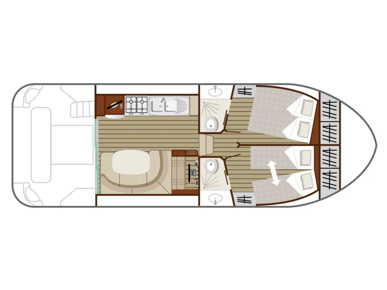 Wynajem w Kisköre- Nicols Yacht Nicols Estivale Quattro B na SamBoat