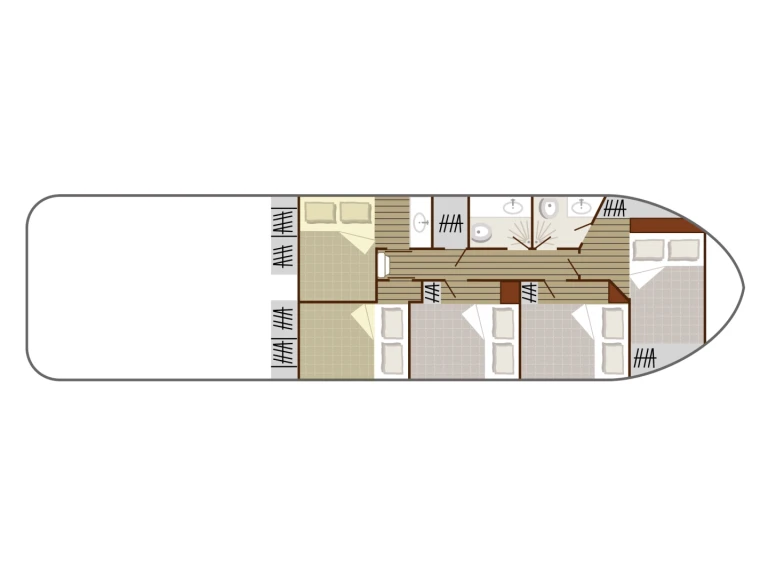 Wynajem łodzi Nicols Yacht Nicols Sedan 1310 w Port-sur-Saône na SamBoat 