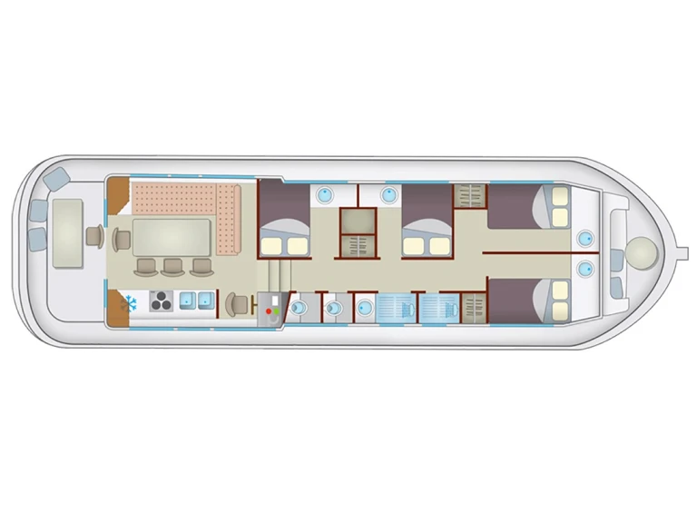 Wynajmij Barka z lub bez skippera Pénichette w Corbigny