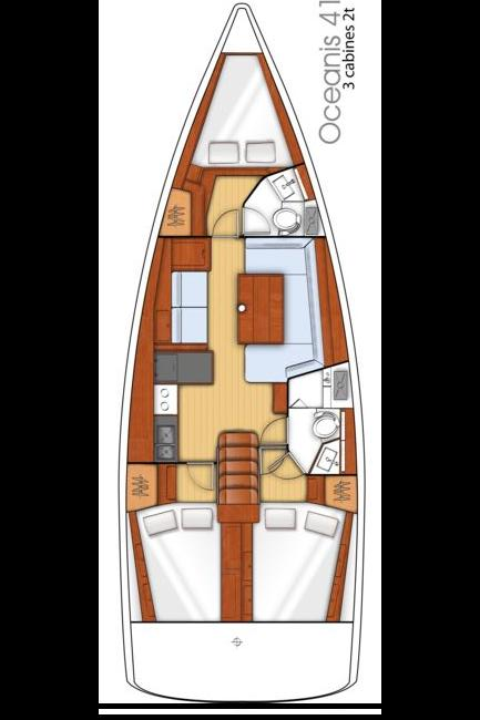 Wynajem w Sukosan- Bénéteau Oceanis 41 na SamBoat