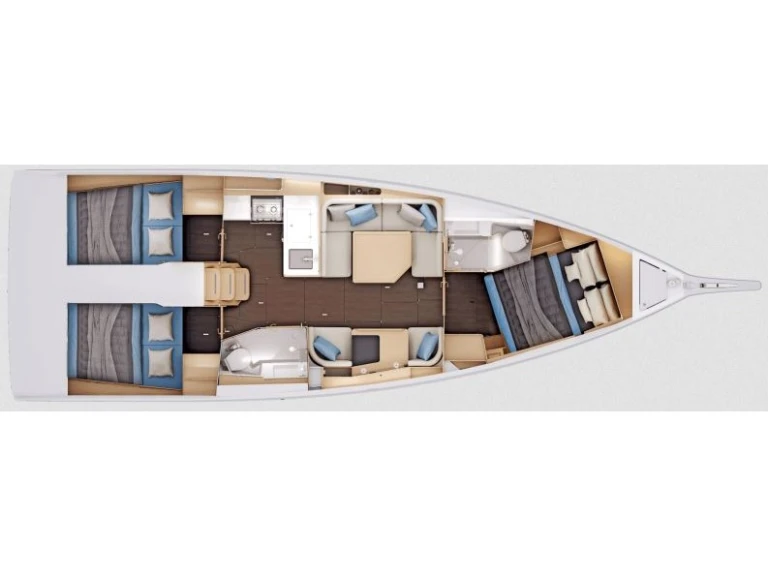 Wynajem w Sukosan- Jeanneau Sun Odyssey 415 na SamBoat