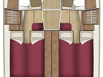 Wynajem Luksusowy jacht Sas Vektor z patentem 