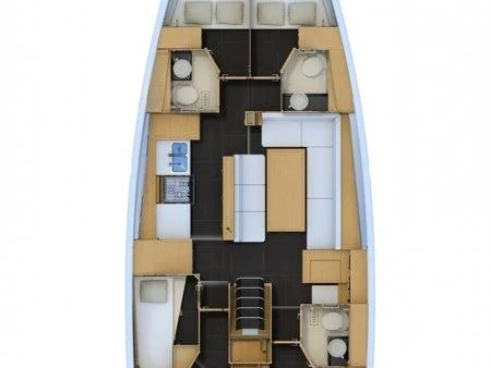 Wynajmij Jeanneau Jeanneau 54 w Sukosan