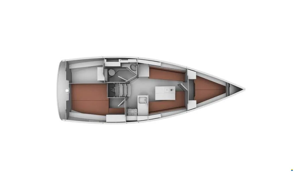 Bavaria Cruiser 32 między profesjonalistami a osobami prywatnymi w Punat