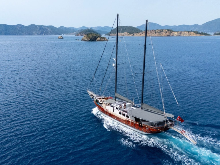 Wynajem Żaglowiec Gulet z patentem 