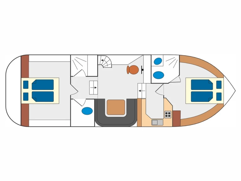 Wynajem Motorówka Gruno z patentem 