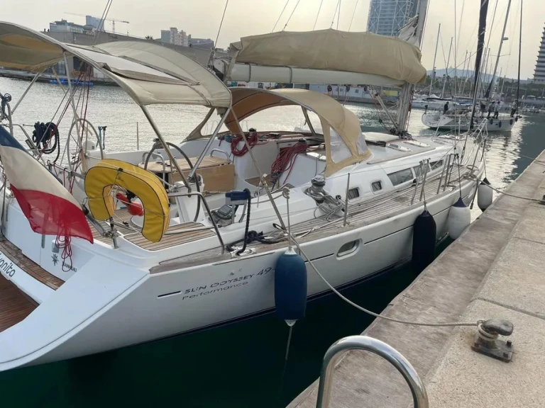 Wynajem Żaglowiec w Port Grimaud - Jeanneau New Co Jeanneau Sun Odyssey 49