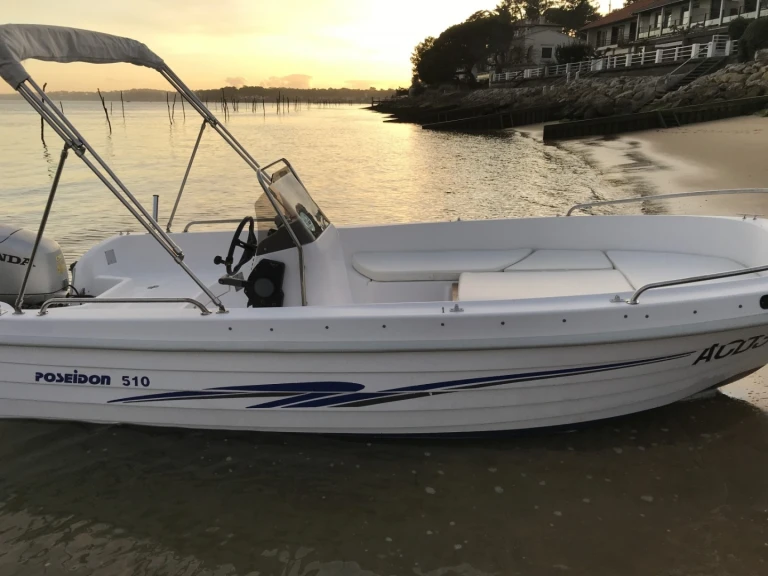 Poseidon 510 T między profesjonalistami a osobami prywatnymi w Lège-Cap-Ferret