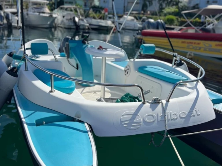 Wynajem Motorówka Obiboat z patentem 