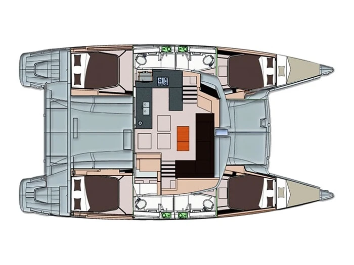 Wynajem w Sant Antoni de Portmany- Fountaine Pajot Helia 44 na SamBoat
