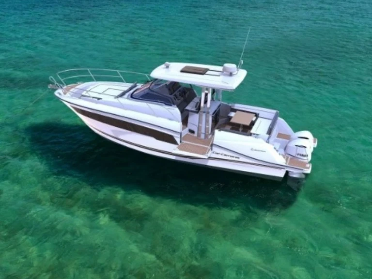 Wynajem Motorówka Jeanneau z patentem 