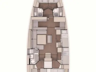 Wynajem łodzi Dufour Dufour 530 w Donji Seget na SamBoat 